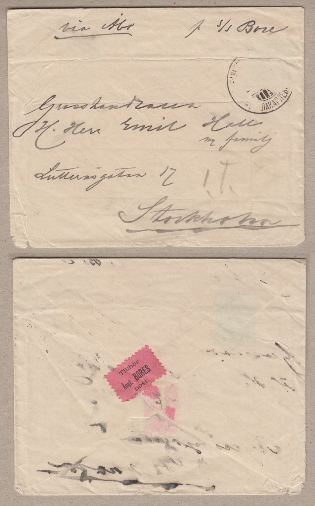 Postal History from Finland 1889 - 1918